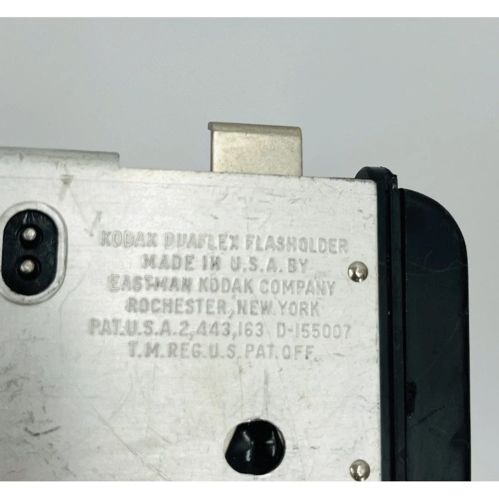 Vintage Kodak Flasholder Model B and Duraflex Flash UNTESTED As-Is